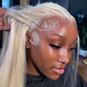 USA Shipping | 613 Blonde 13x4 HD Lace Full Frontal Wigs 180% Density - wowangel
