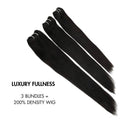 USA Shipping | Hair Bundles Deal 3pcs Straight/Body Wave 100% Human Hair Weaves - wowangel