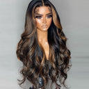 USA Shipping | Highlight 5X5 HD Lace Closure Wig Body Wave Wear & Go Wig 250% Density - wowangel