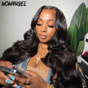 USA Shipping | Wear & Go 5x5 HD Lace Closure Wig Invisible Glueless Wig Body Wave - wowangel