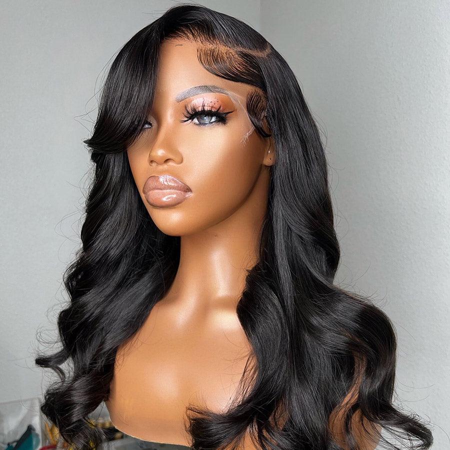 WOWANGEL 13X4 HD Lace Frontal Wigs Premium Raw Hair Body Wave - wowangel