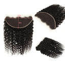 WOWANGEL 13x6 Skinlike Real HD Lace Frontal with 3 Bundles Burmese Curl - wowangel
