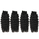 WOWANGEL 13x6 Skinlike Real HD Lace Frontal with 4 Bundles Burmese Curl - wowangel