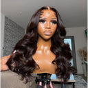 WOWANGEL 2 Cacao Brown 7X6 Drawstring Glueless Wigs HD Lace Wigs - wowangel