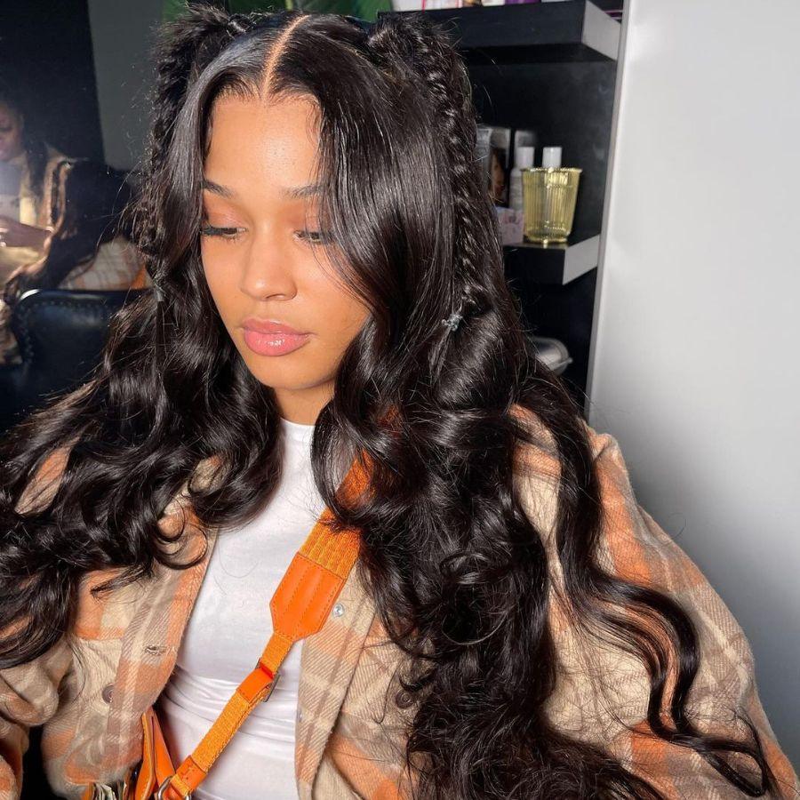 WOWANGEL 360 Invisible Strap HD Lace Wig Body Wave Pre Plucked Clean Hairline - wowangel