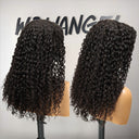 WOWANGEL 4C Edges Hairline 360 Invisible Strap HD Lace Wig Curly - wowangel