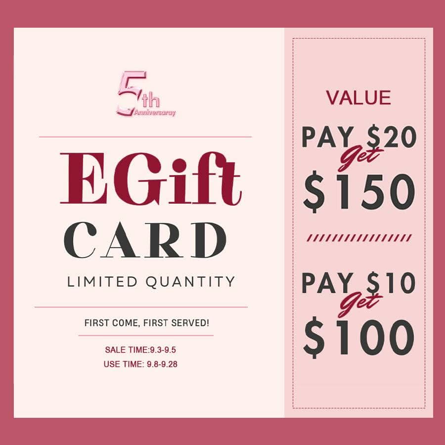 WOWANGEL 5th Anniversary e - Gift Card - wowangel