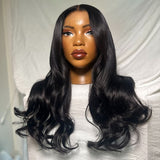 WOWANGEL 5X5 HD Lace Closure Wigs Premium Raw Hair Body Wave - wowangel