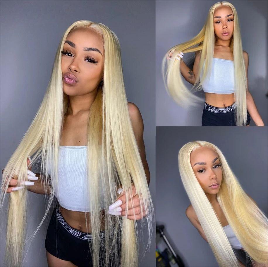 WOWANGEL 613# Blonde Hair Bundle 1Pc Straight Body Wave 100% Human Hair Weaves - wowangel