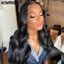 WOWANGEL 6x6 Skinlike Real HD Lace Closure Wig Body Wave Glueless Wig - wowangel