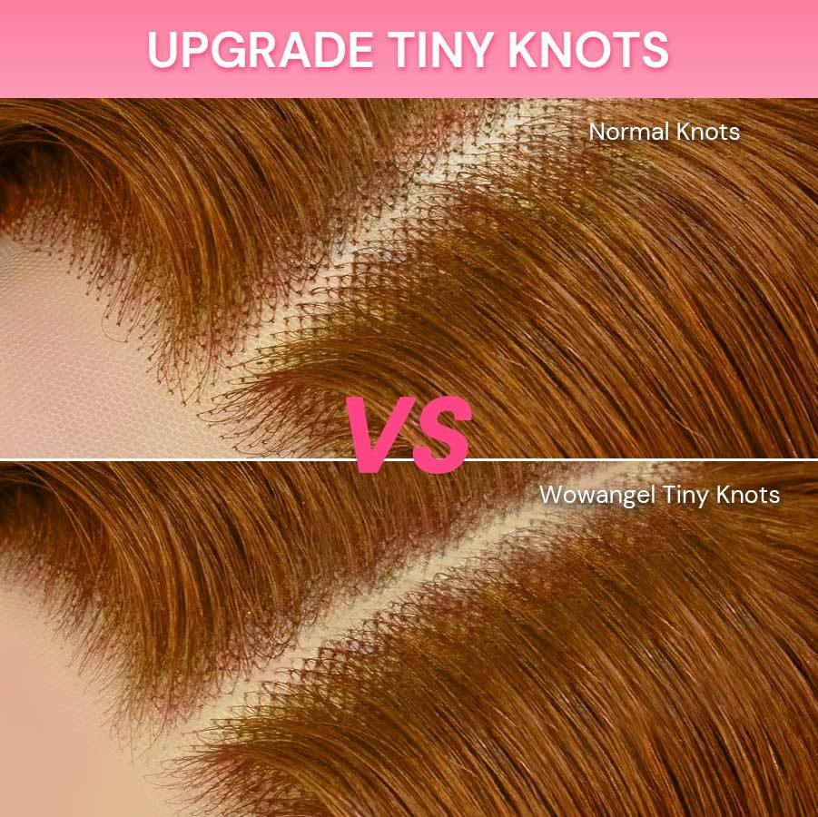 Comparison of normal knots vs WOWANGEL tiny knots