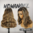 WOWANGEL Ash Blonde Highlight 13X6 HD Lace Frontal Wigs Premium Raw Hair - wowangel