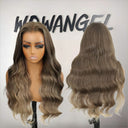 WOWANGEL Ash Gray Premium Raw Hair 13X6 HD Lace Frontal Wig - wowangel