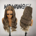 WOWANGEL Ash Gray Premium Raw Hair 13X6 HD Lace Frontal Wig - wowangel