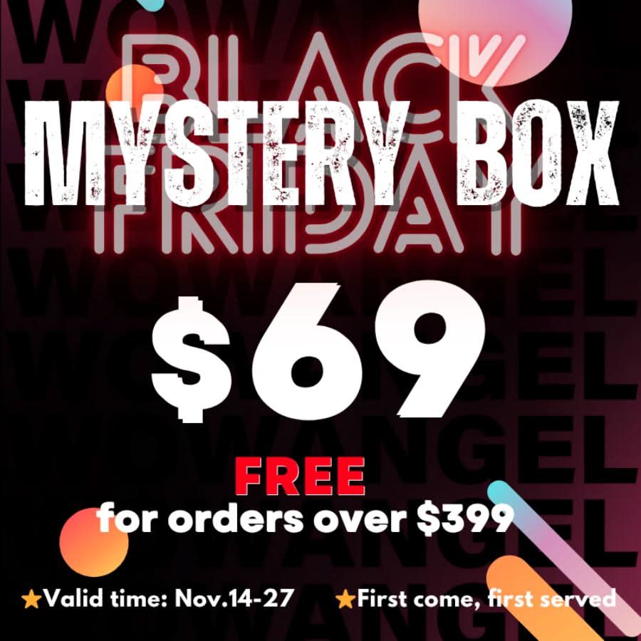 WOWANGEL Black Friday Mystery Box $69 - wowangel