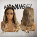 WOWANGEL Blonde Balayage 5X5 HD Lace Closure Wigs Premium Raw Hair - wowangel