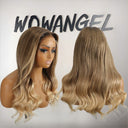 WOWANGEL Blonde Balayage 5X5 HD Lace Closure Wigs Premium Raw Hair - wowangel