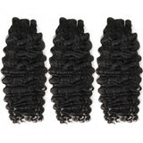 WOWANGEL 13x6 Lace Frontale en Dentelle HD Effet Peau avec 3 Mèches Effet Ondulations