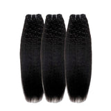 WOWANGEL Bundles Deal 3pcs Loose Wave/Water Wave/Kinky Straight/Burmese Curl 100% Human Hair Weaves - wowangel