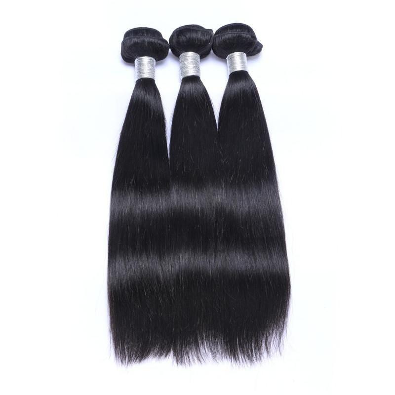 WOWANGEL Bundles Deal 3pcs Straight/Body Wave/Deep Wave 100% Human Hair Weaves