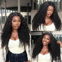 WOWANGEL Burmese Curl 13x6 Skinlike Real HD Lace Front Wig 5X5 Glueless Wig - wowangel