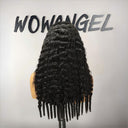 WOWANGEL Burmese Curl 13x6 Skinlike Real HD Lace Front Wig with Spiral Curly Ends - wowangel