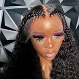 WOWANGEL Burmese Curly 13X6 HD Lace Full Frontal Wigs Premium Raw Hair - wowangel