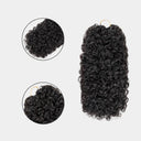 WOWANGEL Burmese Curly Pre-Separated Feather Crochet Human Hair Extensions for Miracle Knots Boho Braids - wowangel