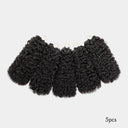 WOWANGEL Burmese Curly Pre-Separated Feather Crochet Human Hair Extensions for Miracle Knots Boho Braids - wowangel
