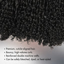 WOWANGEL Finger Twist Curly Hair Bundles Deal 100% Human Hair Weaves - wowangel