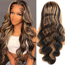 WOWANGEL Highlight 9X6 Wear Go Glueless Wig 1B/27 HD Lace Wigs - wowangel