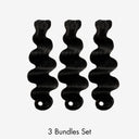 WOWANGEL Jet Black Hair Bundles Deal Body Wave 100% Human Hair Weaves - wowangel
