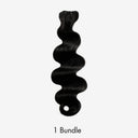 WOWANGEL Jet Black Hair Bundles Deal Body Wave 100% Human Hair Weaves - wowangel