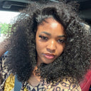 WOWANGEL Kinky Curly Bob Wig 13X6 Skinlike Real HD Lace Frontal Wigs - wowangel