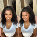 WOWANGEL Kinky Curly Bob Wig 13X6 Skinlike Real HD Lace Frontal Wigs - wowangel