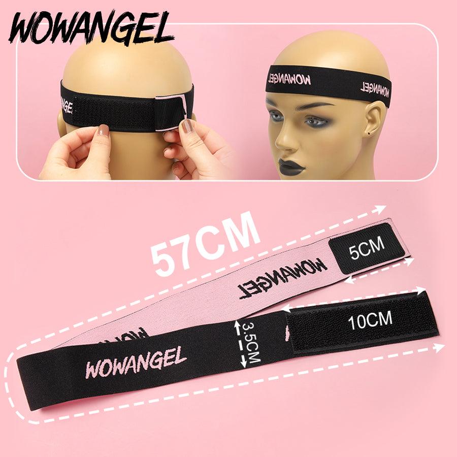 WOWANGEL Lace Melting Band Adjustable Elastic Band with Magic Tape - wowangel