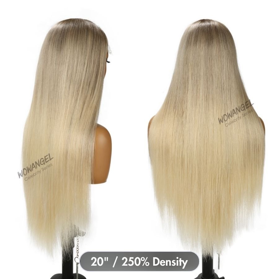 WOWANGEL Luxury Raw Hair Collection Ombre Blonde 5X5 HD Lace Closure Wigs - wowangel