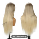 WOWANGEL Luxury Raw Hair Collection Ombre Blonde 5X5 HD Lace Closure Wigs - wowangel