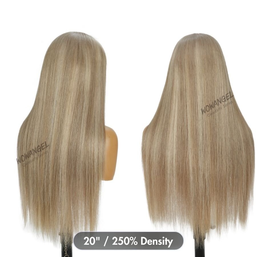 WOWANGEL Luxury Raw Hair Collection Platinum Highlight 5X5 HD Lace Closure Wigs - wowangel