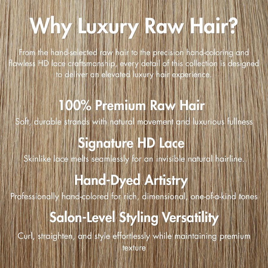 WOWANGEL Luxury Raw Hair Collection Platinum Highlight 5X5 HD Lace Closure Wigs - wowangel