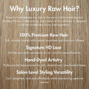 WOWANGEL Luxury Raw Hair Collection Platinum Highlight 5X5 HD Lace Closure Wigs - wowangel