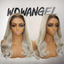 WOWANGEL Platimum Blonde 5X5 HD Lace Closure Wigs Premium Raw Hair - wowangel