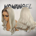 WOWANGEL Platimum Blonde 5X5 HD Lace Closure Wigs Premium Raw Hair - wowangel