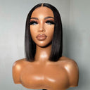 WOWANGEL Pre - Everything Straight Bob 9X6 Wear Go Glueless Wig HD Lace Wigs - wowangel