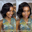 WOWANGEL Pre - Everything Straight Bob 9X6 Wear Go Glueless Wig HD Lace Wigs - wowangel