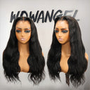 WOWANGEL Pre - Plucked Largos Hairline Skinlike Real HD Lace 13X6 Full Frontal Wig Body Wave - wowangel