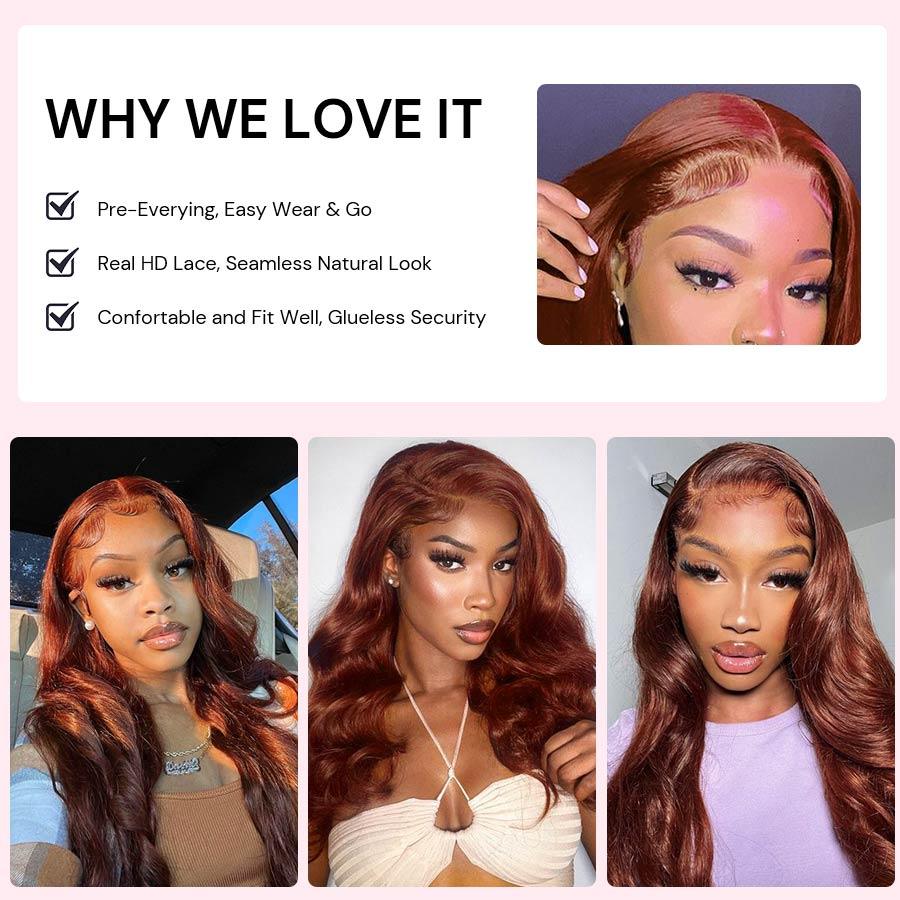 Benefits of HD lace wig with natural look and easy wear.