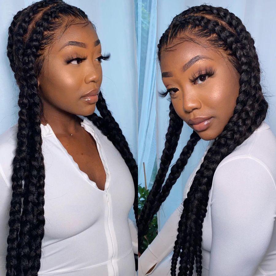 WOWANGEL Skinlike Real HD Full Lace Wig Straight Pre Plucked Clean Hairline - wowangel