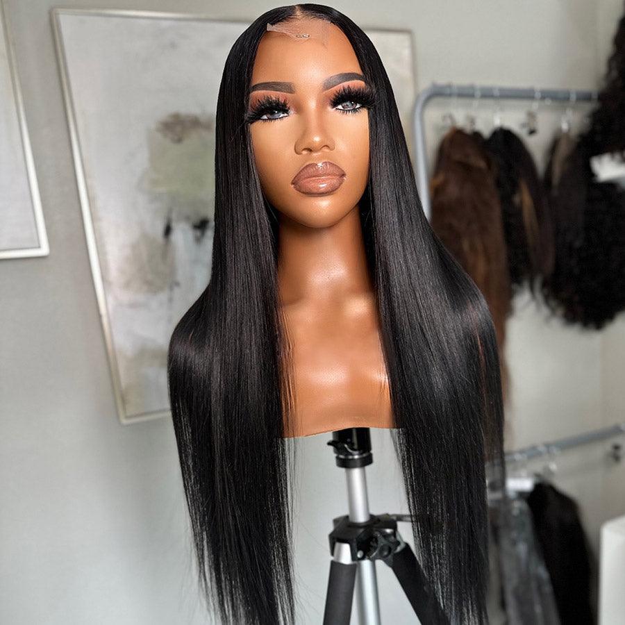 WOWANGEL Straight 2X6 HD Lace Closure Wig Wear & Go Glueless Wig - wowangel