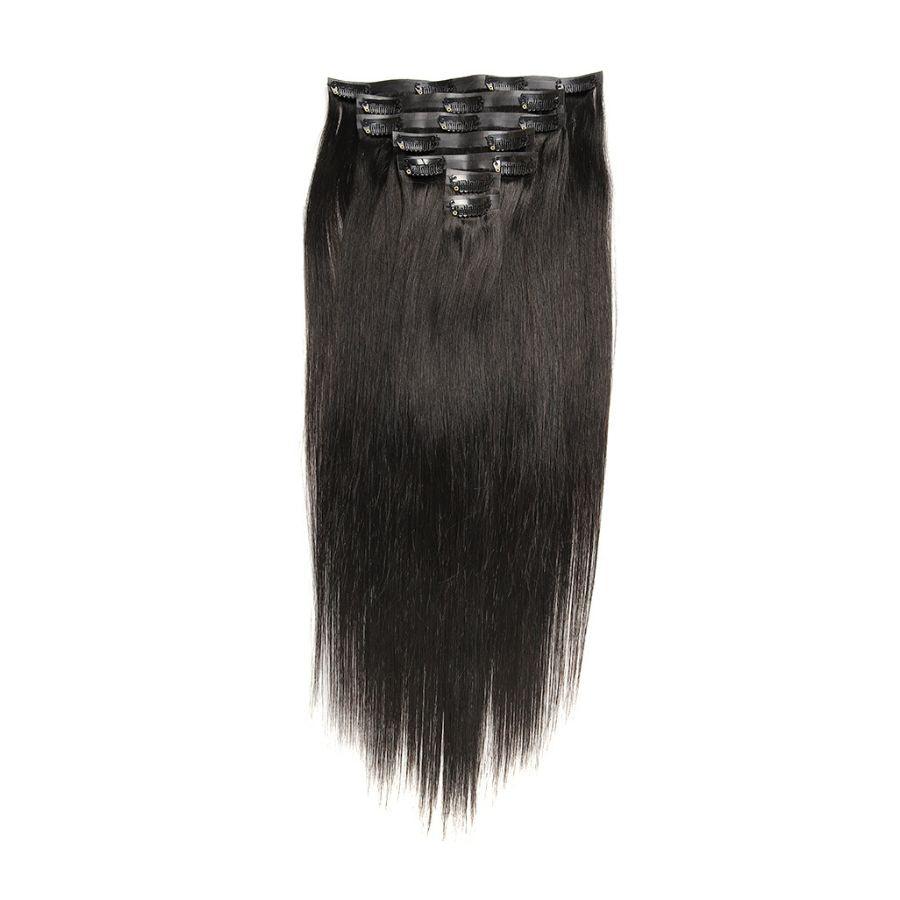 WOWANGEL Straight Seamless Clip In Hair Extensions - wowangel